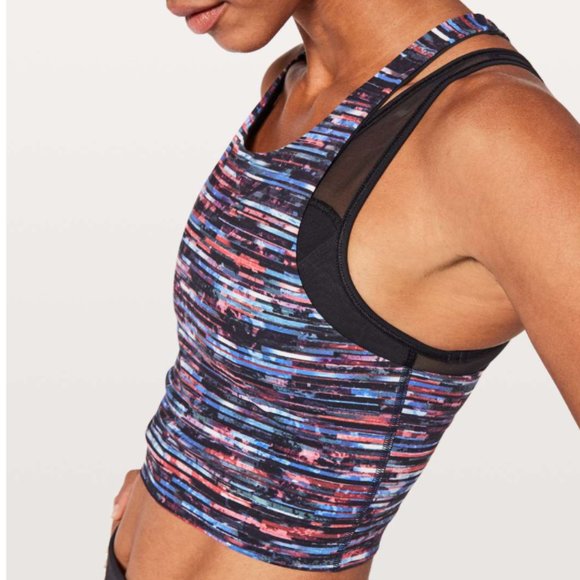 Lululemon Break Free Tank Nulux Hinshu Alpine 2 - Picture 5 of 15
